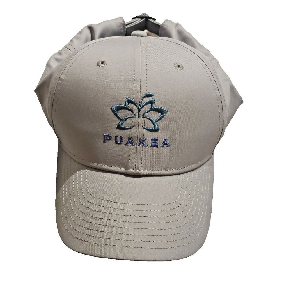 Nike Golf Cap Legacy91 DRI-FIT Unisex One Size Light Gray New Puakea Golf ClubHA